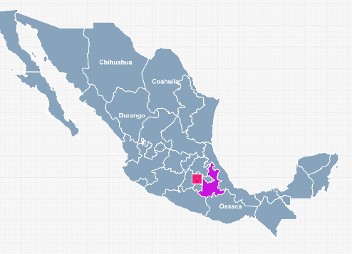ESTRELLA ROJA mapa estrella roja mexico