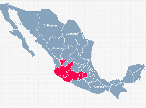 autovias mapa autovias mexico