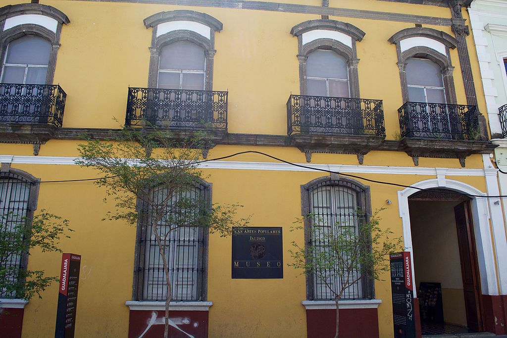 MUSEO DE ARTES POPULARES FACHADA DE LAS ARTES POPULARES DE GUADALJARA UNO DE LOS MUSEOS MAS REPRESENTATIVOS DE LA CIUDAD