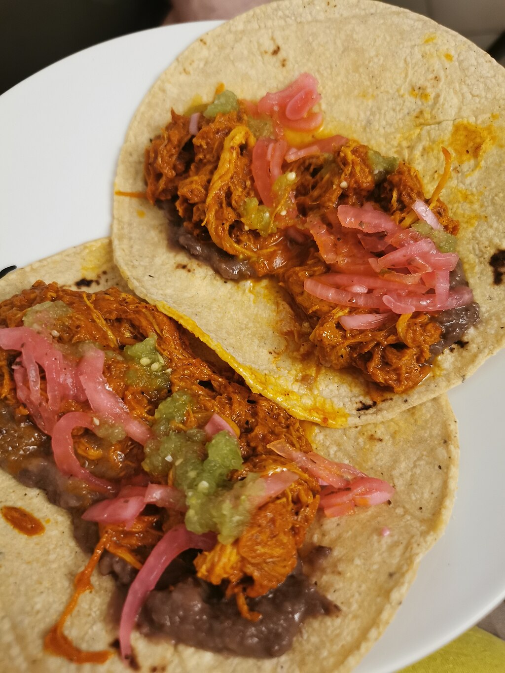 tacos con cochinita pibil uno de los tacos mas famosos de méxico