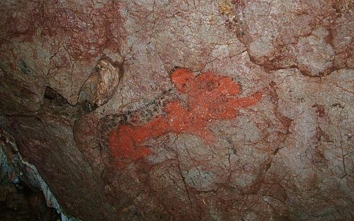 Pintura rupestre Grutas de Juxtlahuaca pintura rupestre una de las atracciones de Chilpancingo