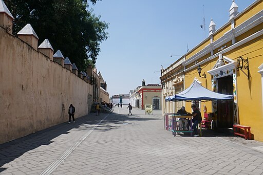 HUEJOTZINGO CALLE DE HUEJOTZINGO PUEBLOS MAGICOS