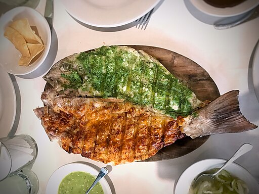 pescado a la talla gastronomia de guerrero
