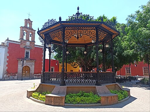 plaza principal de jalpa de canovas zocalo de jalpa de canovas