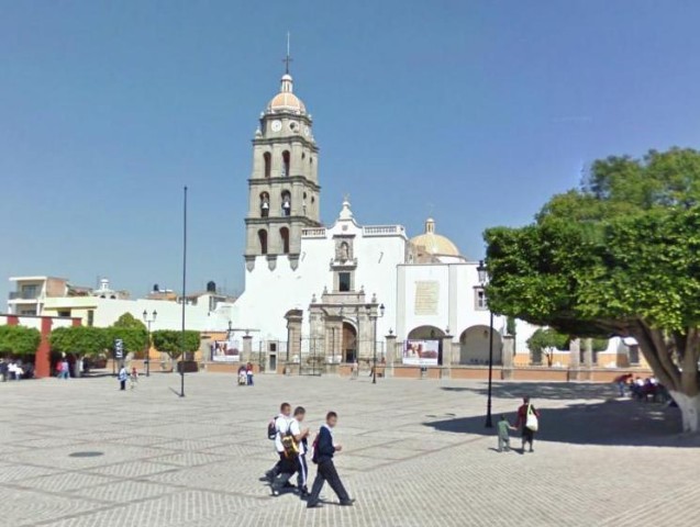 comonfort plaza central zocalo de comonfort en guanajuato