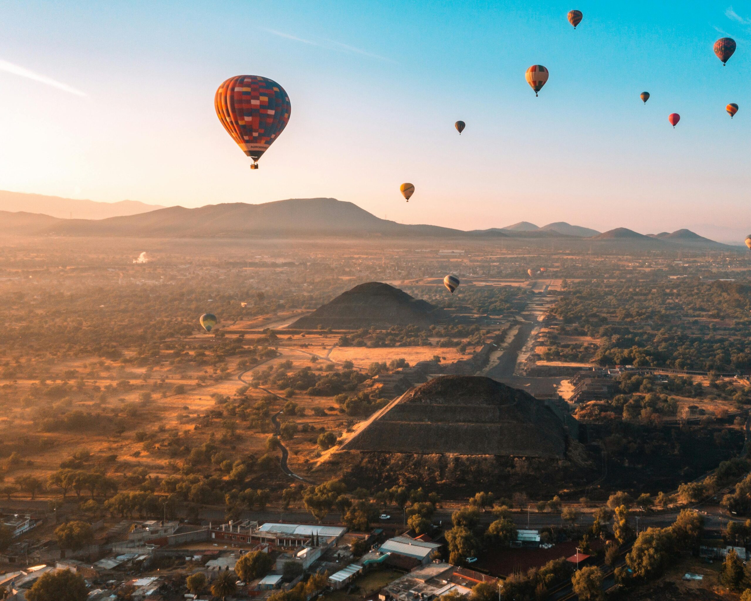 piramides en globo por teotihuacan paseo en golobos por las piramides de teotihuacan