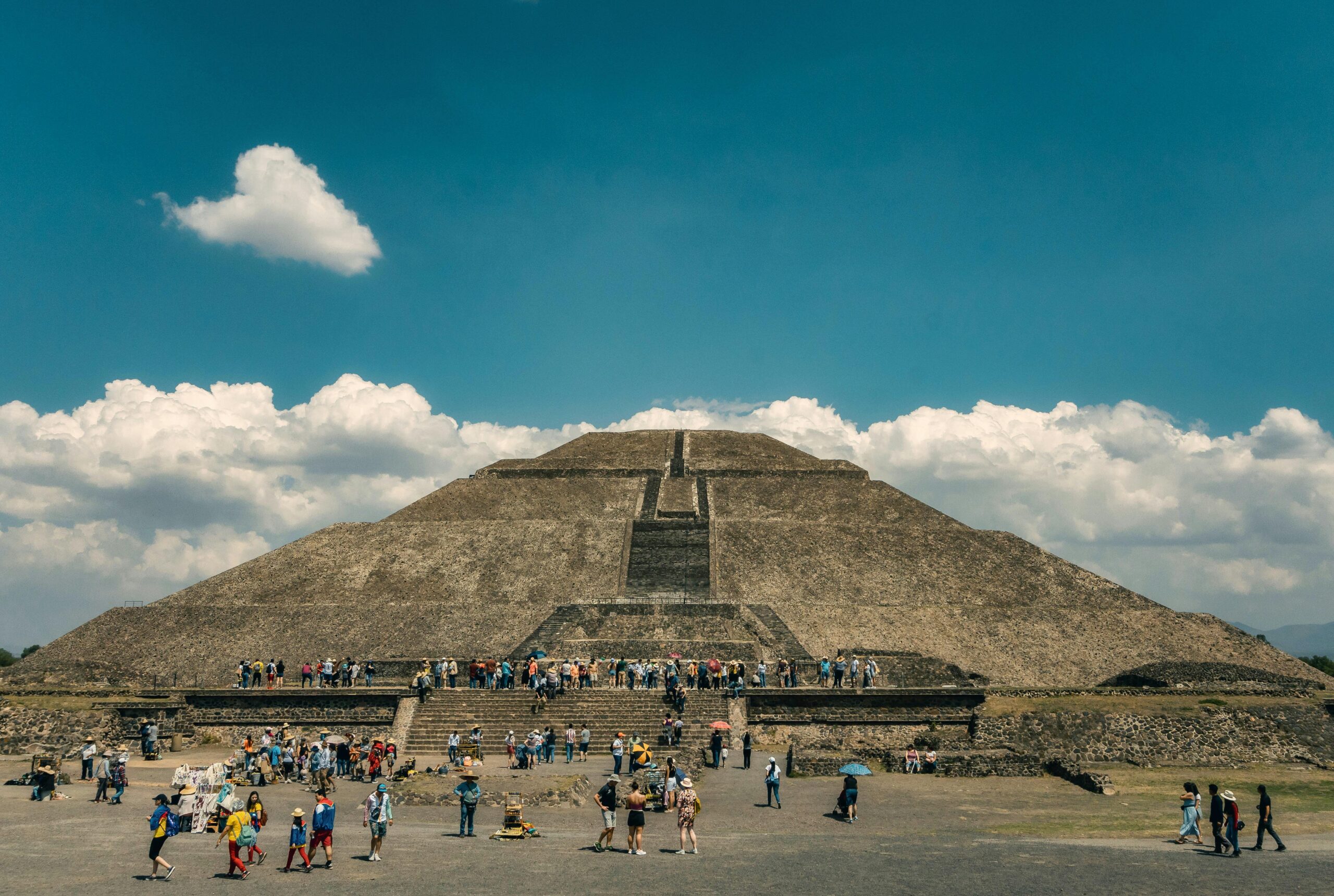 piramide del sol piramide del sol en teotihuacan