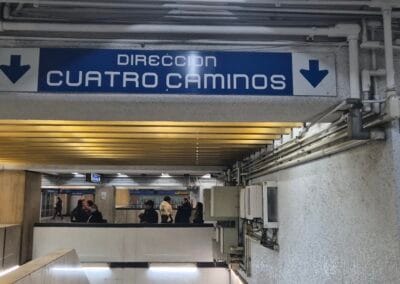 cuatro camino linea azul cdmcx