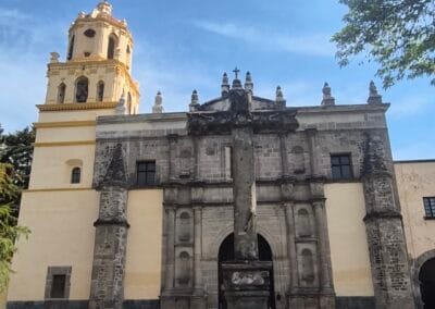iglesia san juan baptista en coyoacan