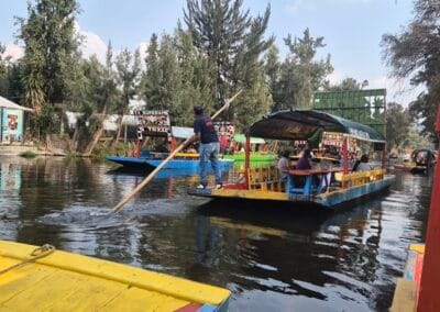 recorrido en xochimilco