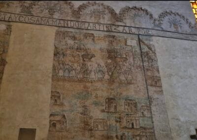 murales de la catedral de maria asuncion en cuernavaca