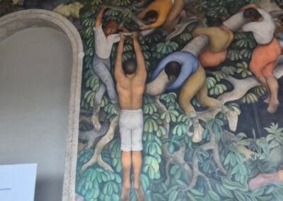 murales en el museo regional de morelos