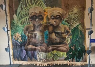pintura en el museo de morelos en cuernavaca