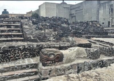 ruinas de templo mayor en cdmx