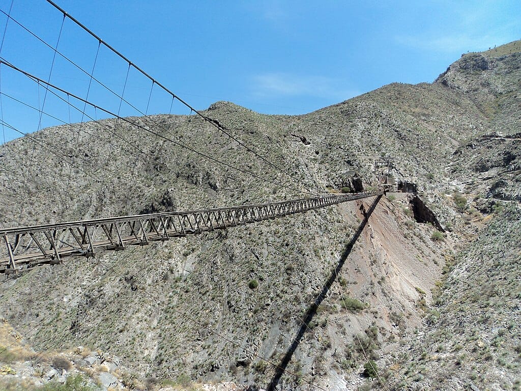 PUENTE DE LA OJUELA EN MAPIMI EN DURANGO