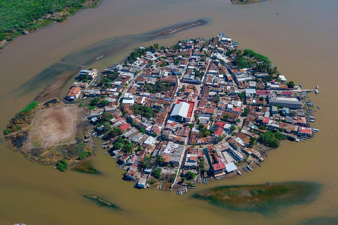 Isla_Mexcaltitan en mayarit mexcaltitan uno de los pueblos magicos de nayarit