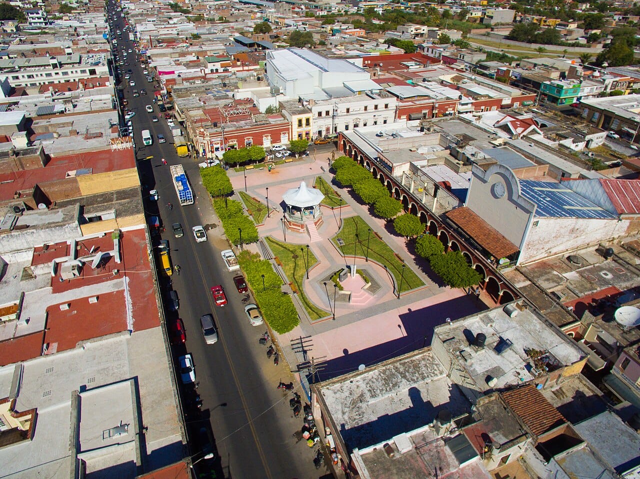 Plaza_principal_Ixtlán_del_Río_Nayarit IXTLAN DEL RIO PUEBLO MAGICO DEL ESTADO DE NAYARIT
