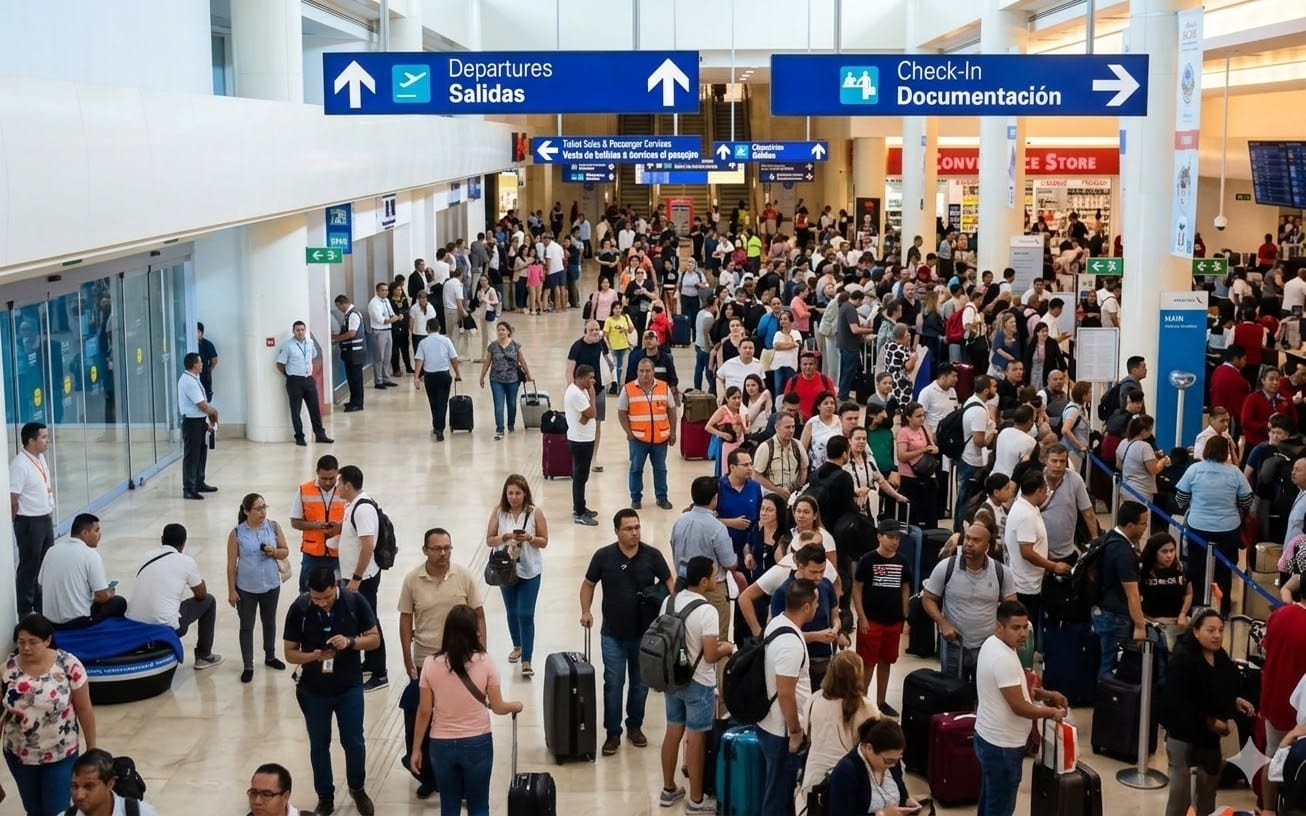 vomo llegar del aeropuerto al centro de cancun